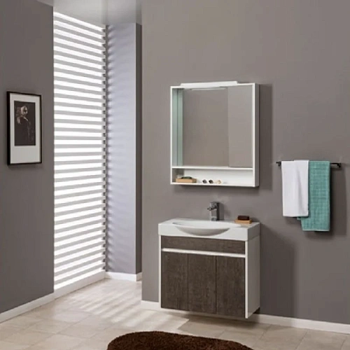 Комплект мебели Aquanet Коста 76 белый/дуб антик 00188420 Комплект мебели Aquanet Коста 76 белый/дуб антик 00188420