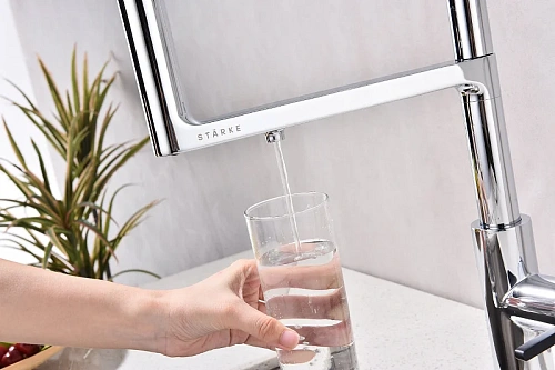 Смеситель для кухни Paulmark Tornado хром To213402-CR Смеситель для кухни Paulmark Tornado хром To213402-CR