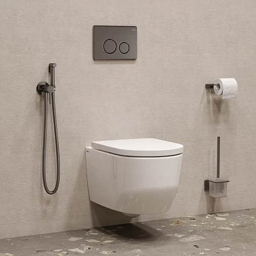 Гигиенический душ IDDIS Axes (005GMR0i08) матовый графит Гигиенический душ IDDIS Axes (005GMR0i08) матовый графит