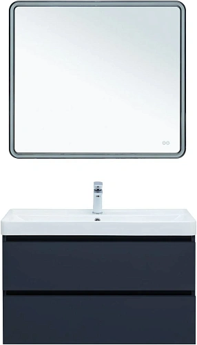 Тумба под раковину Aquanet Вега 2.0 90 маренго 00337950 подвесная Тумба под раковину Aquanet Вега 2.0 90 маренго 00337950 подвесная