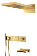 Душевая система Boheme ZODIAC 132-2-BR встраиваемая с изливом Bronze Душевая система Boheme ZODIAC 132-2-BR встраиваемая с изливом Bronze