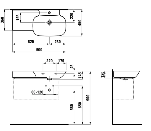 Тумба под раковину Laufen Ino 2540.1 (770х350х355 мм, 4.2540.1.030.170.1) Тумба под раковину Laufen Ino 2540.1 (770х350х355 мм, 4.2540.1.030.170.1)