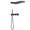 Душевая система Timo Saona SX-2350/03SM встраиваемая с термостатом черный Душевая система Timo Saona SX-2350/03SM встраиваемая с термостатом черный