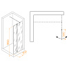 Боковая стенка RGW Z-070Gb 300 мм 352207003-16 золото Боковая стенка RGW Z-070Gb 300 мм 352207003-16 золото