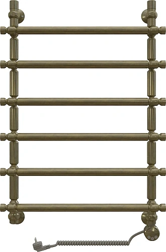 Полотенцесушитель электрический EWRIKA Медея B3 80х50 R, состаренная бронза 473281 Полотенцесушитель электрический EWRIKA Медея B3 80х50 R, состаренная бронза 473281