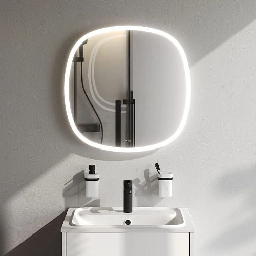 Зеркало AM.PM Func M8FMOX0651WGS с LED-подсветкой, сенсором, 65 см Зеркало AM.PM Func M8FMOX0651WGS с LED-подсветкой, сенсором, 65 см