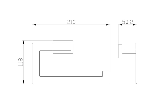 Полотенцедержатель Wonzon & Woghand хром (WW-9713) Полотенцедержатель Wonzon & Woghand хром (WW-9713)