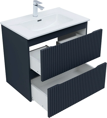 Тумба под раковину Aquanet Джейн Flat 70 маренго 00335428 подвесная Тумба под раковину Aquanet Джейн Flat 70 маренго 00335428 подвесная