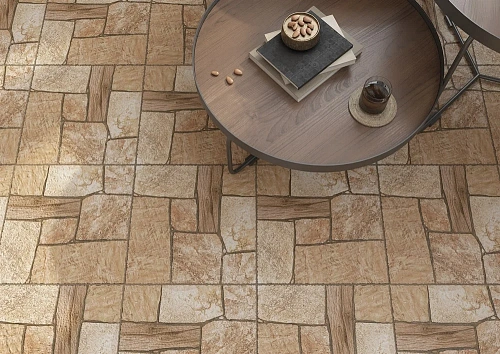 Керамогранит Cersanit Exterio бежевый рельеф 29,8x29,8 16433 Керамогранит Cersanit Exterio бежевый рельеф 29,8x29,8 16433