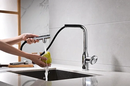 Смеситель для кухни Paulmark Urban хром Ur213104-CR Смеситель для кухни Paulmark Urban хром Ur213104-CR