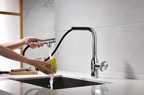 Смеситель для кухни Paulmark Urban хром Ur213104-CR Смеситель для кухни Paulmark Urban хром Ur213104-CR