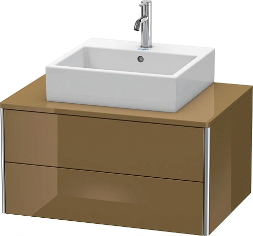 Тумба под раковину Duravit XSquare XS491006161 80 см Коричнево-оливковый глянцевый Тумба под раковину Duravit XSquare XS491006161 80 см Коричнево-оливковый глянцевый