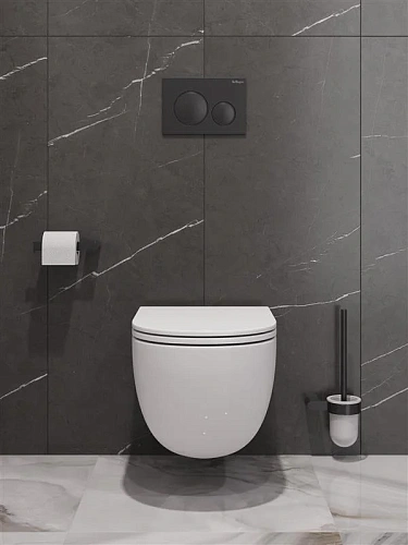 Унитаз подвесной BelBagno ETNA BB008CH-TOR/SC безободковый с сиденьем и смывом TORNADO Унитаз подвесной BelBagno ETNA BB008CH-TOR/SC безободковый с сиденьем и смывом TORNADO