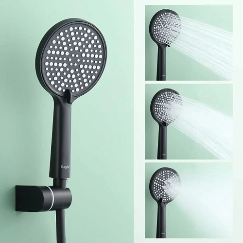 Душевая система Raglo R20.27.06 встраиваемая, черный Душевая система Raglo R20.27.06 встраиваемая, черный