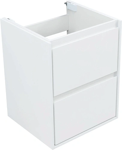Тумба под раковину Aquanet Милан 50 белый глянец 00336366 подвесная Тумба под раковину Aquanet Милан 50 белый глянец 00336366 подвесная