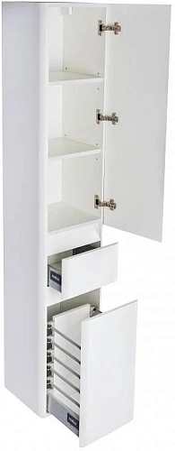 Шкаф-пенал Style Line Атлантика 35 с корзиной, Люкс антискрейч, PLUS ЛС-00000694 Шкаф-пенал Style Line Атлантика 35 с корзиной, Люкс антискрейч, PLUS ЛС-00000694