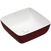Картинка анонса товара «раковина villeroy &amp; boch artis 41 x 41 см bordeaux 417841bcs9 накладная»