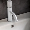 Смеситель для раковины Boheme STICK WHITE MRAMOR WHITE 121-W-MR-WHITE Смеситель для раковины Boheme STICK WHITE MRAMOR WHITE 121-W-MR-WHITE