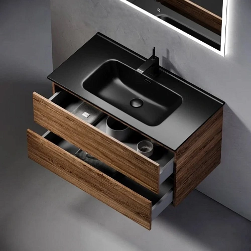 Тумба под раковину Sancos Urban UR90ECH 890х450х550 дуб чарльстон, подвесная Тумба под раковину Sancos Urban UR90ECH 890х450х550 дуб чарльстон, подвесная