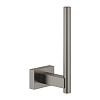 Картинка анонса товара «держатель туалетной бумаги grohe essentials cube, темный графит матовый (40623al1)»