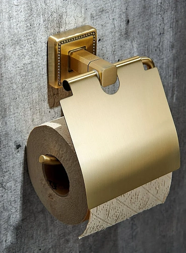 Держатель туалетной бумаги Wonzon & Woghand с крышкой, бронза (WW-7226) Держатель туалетной бумаги Wonzon & Woghand с крышкой, бронза (WW-7226)