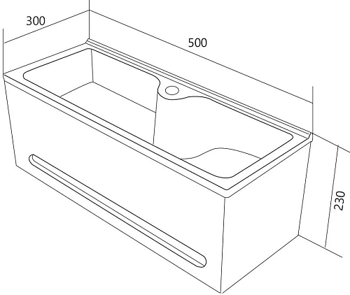 Тумба с раковиной DIWO Казань 50 564294 Тумба с раковиной DIWO Казань 50 564294