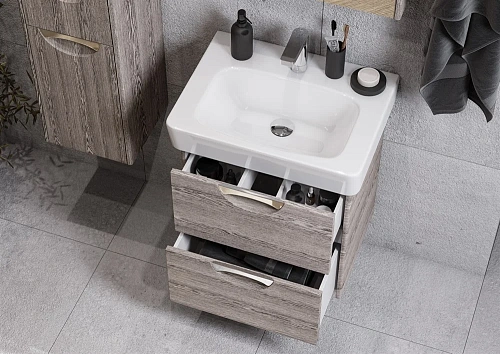 Тумба под раковину Aquaton Сильва 60 дуб фьорд 1A211801SIW60 Тумба под раковину Aquaton Сильва 60 дуб фьорд 1A211801SIW60