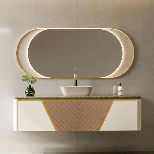 Раковина ABBER Rechteck AC2200MBE накладная светло-бежевая матовая Раковина ABBER Rechteck AC2200MBE накладная светло-бежевая матовая