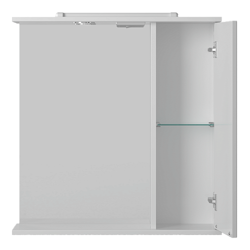 Зеркальный шкаф BRIZ Бриз 11-65 левый 362 02-11065-00 01 БЕЛ белый Зеркальный шкаф BRIZ Бриз 11-65 левый 362 02-11065-00 01 БЕЛ белый