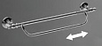 Полотенцедержатель ART&amp;MAX AM-E-2648CLS с регулировкой длины, хром