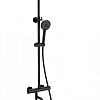 Душевая система Wonzon & Woghand с термостатом, черный матовый (WW-B3047-A1-MB) Душевая система Wonzon & Woghand с термостатом, черный матовый (WW-B3047-A1-MB)