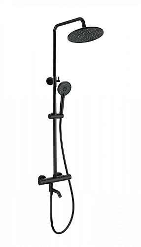 Душевая система Wonzon & Woghand с термостатом, черный матовый (WW-B3047-A1-MB) Душевая система Wonzon & Woghand с термостатом, черный матовый (WW-B3047-A1-MB)