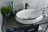 Картинка анонса товара «раковина gid nc262 52201 накладная белая / хром 60x41x15»