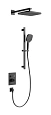 Душевая система ARROW AG3733SHMB-1 встроенная с термостатом черный Душевая система ARROW AG3733SHMB-1 встроенная с термостатом черный