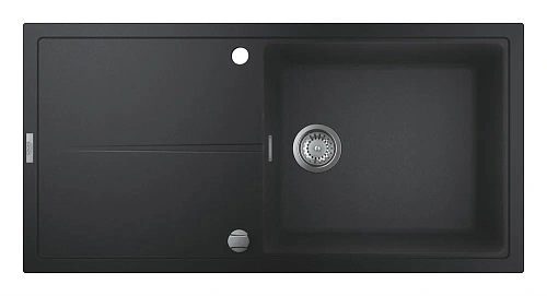 Кухонная мойка GROHE K400, 1000 x 500 мм, черный гранит (31641AP0) Кухонная мойка GROHE K400, 1000 x 500 мм, черный гранит (31641AP0)