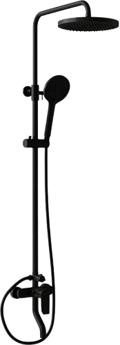 Душевая система RGW Shower Panels SP-25B черный Душевая система RGW Shower Panels SP-25B черный