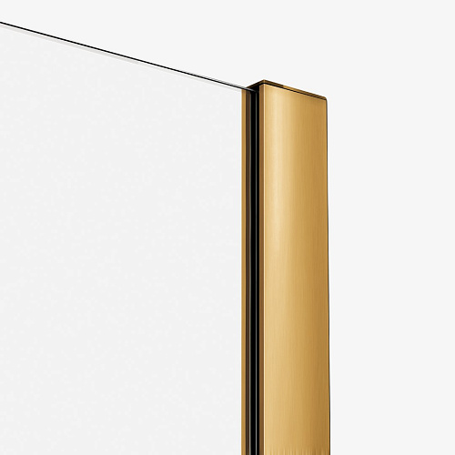 Шторка на ванну NEW TRENDY SMART GOLD BRUSHED 90x150 EXK-7786-WU брашированное золото Шторка на ванну NEW TRENDY SMART GOLD BRUSHED 90x150 EXK-7786-WU брашированное золото