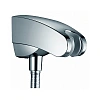 Шланговое подключение Hansgrohe Porter E 27507000, с держателем для душа, хром