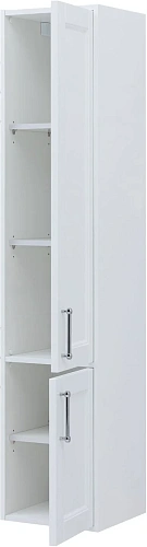 Шкаф-пенал Aquanet Бостон New 35 00306370 белый сатин Шкаф-пенал Aquanet Бостон New 35 00306370 белый сатин