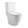 Унитаз напольный Aquatek ЕВРОПА AQ2903T-00 с бачком и сиденьем микролифт, белый Унитаз напольный Aquatek ЕВРОПА AQ2903T-00 с бачком и сиденьем микролифт, белый