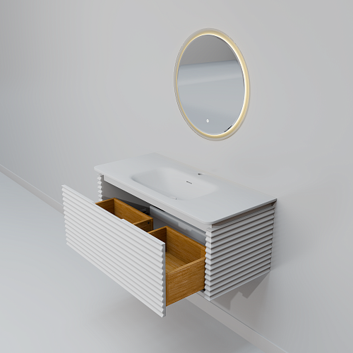 Комплект мебели ArtDecco Jacqueline 100 AJC10W34S1M0 белый Комплект мебели ArtDecco Jacqueline 100 AJC10W34S1M0 белый