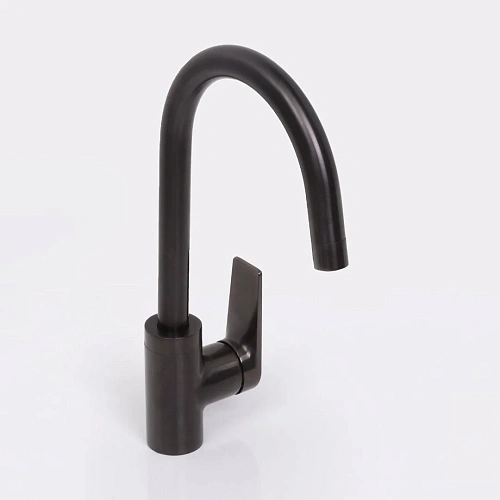 Смеситель для кухни WasserKRAFT Wiese 8407 оружейная сталь Смеситель для кухни WasserKRAFT Wiese 8407 оружейная сталь