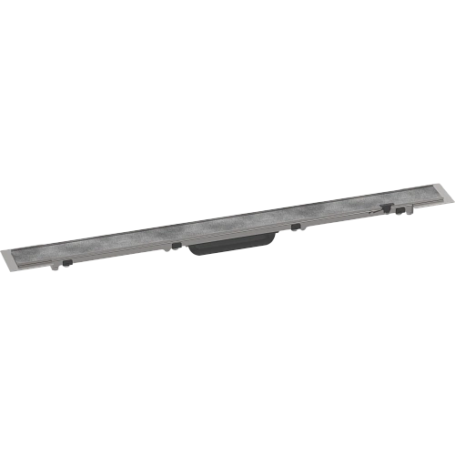 Решетка для водоотводящего желоба Hansgrohe RainDrain Rock, 80 см, укорачиваемая, для облицовки плитку 56031000. Решетка для водоотводящего желоба Hansgrohe RainDrain Rock, 80 см, укорачиваемая, для облицовки плитку 56031000.