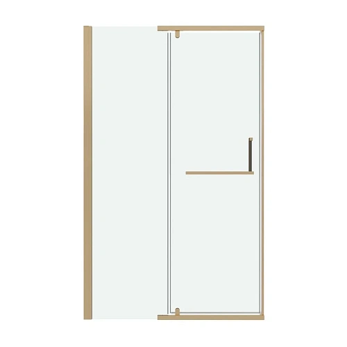 Душевая дверь GROSSMAN Pragma 100.K33.03.120.32.00 (120x195) золото сатин, стекло прозрачное Душевая дверь GROSSMAN Pragma 100.K33.03.120.32.00 (120x195) золото сатин, стекло прозрачное