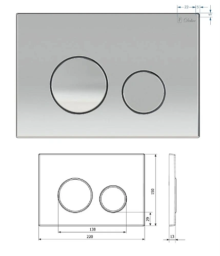 Инсталляция для унитаза Delice Oreol 4 в 1 крепления, клавиша смыва смыва Oreol, шумоизоляция DLR_00 DLR_000003 Инсталляция для унитаза Delice Oreol 4 в 1 крепления, клавиша смыва смыва Oreol, шумоизоляция DLR_00 DLR_000003