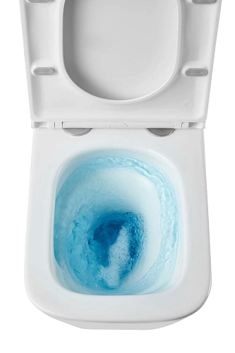 Унитаз подвесной Sintesi SIN-TS-BLT-172 безободковый, сиденье микролифт Унитаз подвесной Sintesi SIN-TS-BLT-172 безободковый, сиденье микролифт