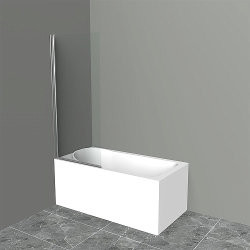 Шторка на ванну BelBagno UNO-V-1-85/150-C-Cr Шторка на ванну BelBagno UNO-V-1-85/150-C-Cr