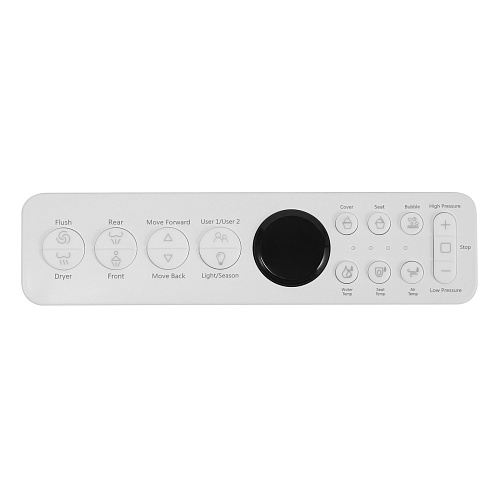 Унитаз SMART ABBER Rechteck AC1215S с функией биде белый с крышкой микролифт Унитаз SMART ABBER Rechteck AC1215S с функией биде белый с крышкой микролифт