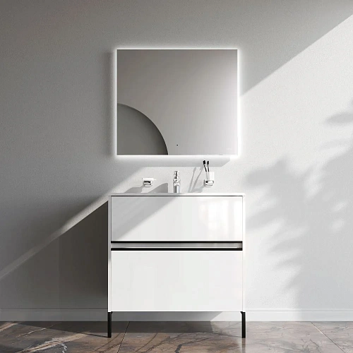 Тумба под раковину AM.PM Sense M7BFUX0802WG универсальная, 80 см, белый Тумба под раковину AM.PM Sense M7BFUX0802WG универсальная, 80 см, белый
