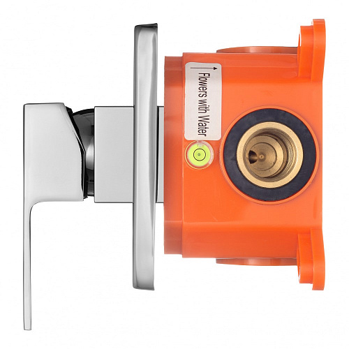 Смеситель для душа Swedbe Platta 5522 встраиваемый подключение на 1 выход в монтажном боксе Смеситель для душа Swedbe Platta 5522 встраиваемый подключение на 1 выход в монтажном боксе